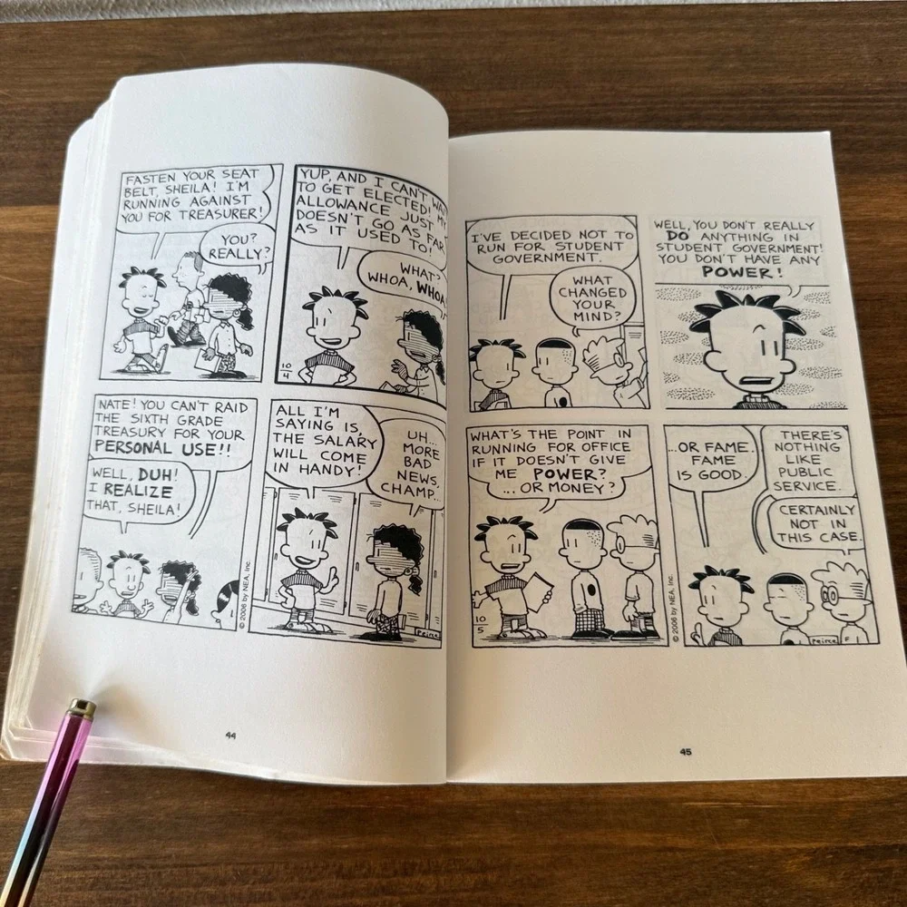 Big Nate‎ From the Top Lincoln Peirce Paperback Graphic Novel Comic